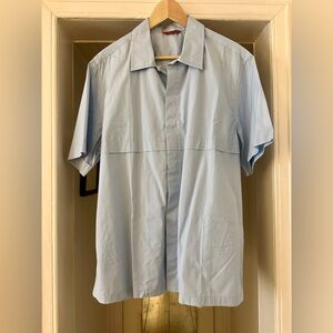 Barena Men’s Blue Bufaor Bagio Shirt sz 50